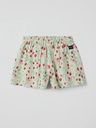 Mädchen Baumwoll-Shorts Erdbeeren-Print
