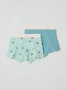 2-Pack Knaben Boxershorts Auto-Print