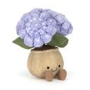 Fröhliche Plüsch-Blume im Topf