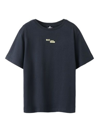 [01-38223.1] Knaben Shirt mit Druck (Dunkelblau, 122-128)