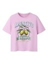 Mädchen T-Shirt mit Brustdruck