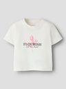 Mädchen T-Shirt mit Tulpen Druck