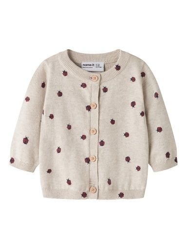 [01-38259.0] Baby Strickjacke mit Marienkäfer (56)