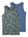2-er Set Tanktop Fussball