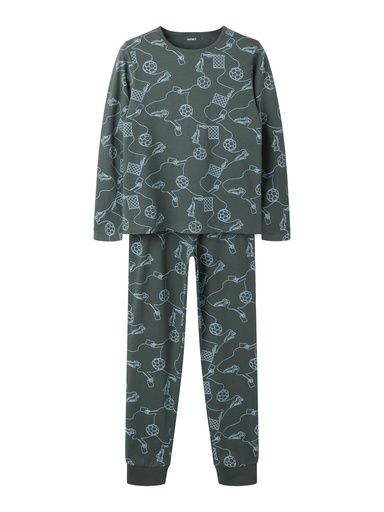 [01-38274.1] Knaben Pyjamaset Fussball (98-104)