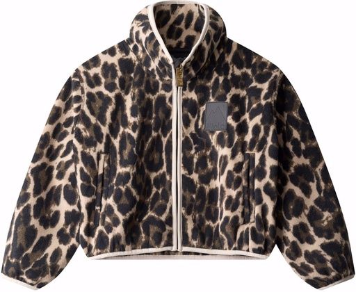[01-38290.1] Kinder Fleecejacke Leo-Print (140)