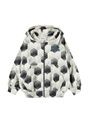 Jungen Kapuzenjacke mit Fussball-Print