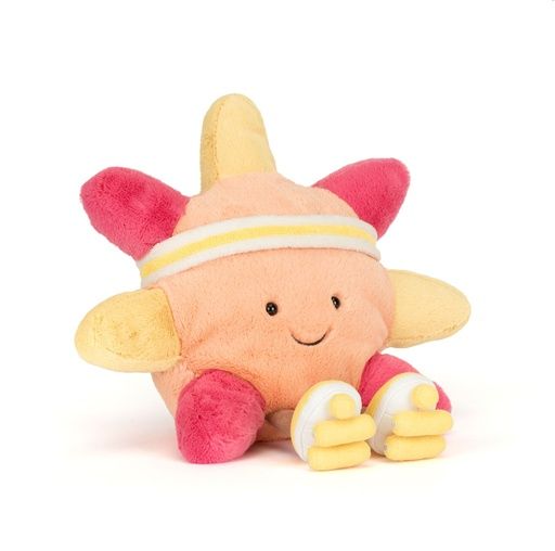 [01-38318.0] Plüsch-Sonne mit Rollschuhen