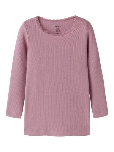 [01-38346.1] Mädchen Langarmshirt mit Spitzebündchen (92)