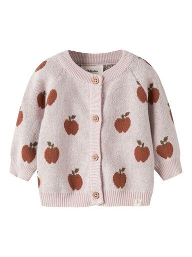 [01-38347.1] Baby Strickjacke Apfeljacquard (62)