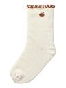 Mädchen Socken mit Apfelmotif