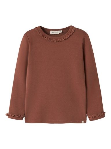 [01-38365.1] Mädchen Langarmshirt mit Rüschen (98)