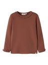 Mädchen Langarmshirt mit Rüschen
