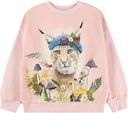 Sweatshirt Mädchen mit Puma-Print