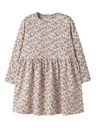Mädchen Jerseykleid Blümchen