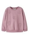 Mädchen Sweatshirt Blumendetail