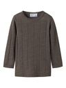Langarmshirt aus Merinowolle Uni