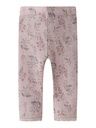 Geblümte Wolle Leggings