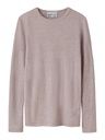 Langarmshirt aus Merinowolle Uni