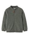 Weiche Wolljacke mit Reissverschluss