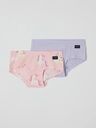 2-Pack Mädchen Hipster-Unterhosen