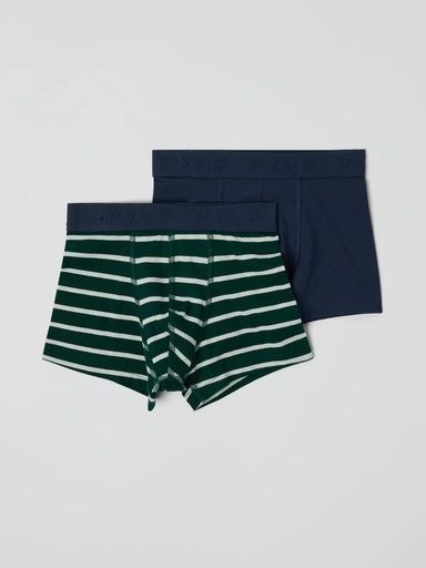 [01-38495.1] 2-Pack Knaben Boxershorts gestreift (86/92)