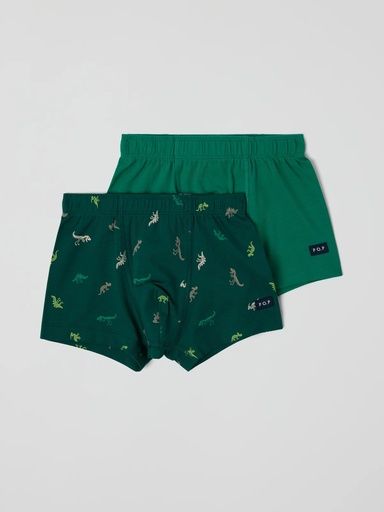 [01-38496.1] 2-Pack Knaben Boxershorts Dino-Print (86/92)
