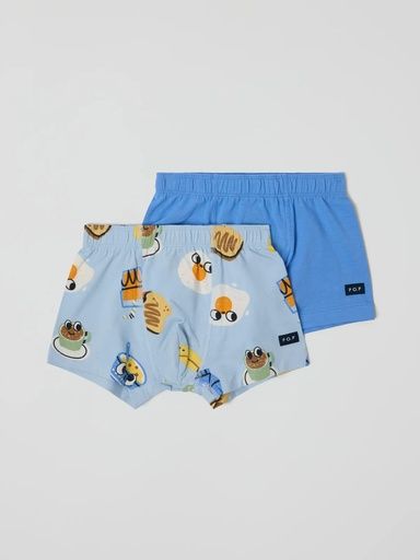 [01-38497.1] 2-Pack Knaben Boxershort Frühstück-Print (86/92)