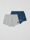 2-Pack Knaben Boxershorts Dino-Print
