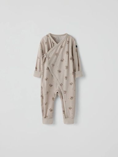 [01-38515.1] Baby-Strampler geknöpft mit Koala-Print (50)