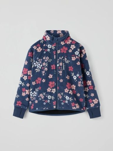 [01-38551.1] Windfleece Jacke Blumen-Print BREEZE (86)