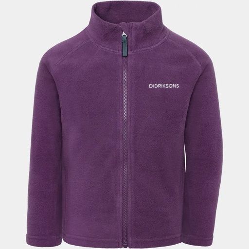 [01-38574.10] Kinder Fleecejacke einfarbig (Violett, 130)