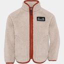 Flauschige Teddyfleece Jacke einfarbig
