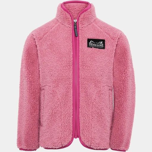 [01-38576.10] Flauschige Teddyfleece Jacke einfarbig (Pink, 130)