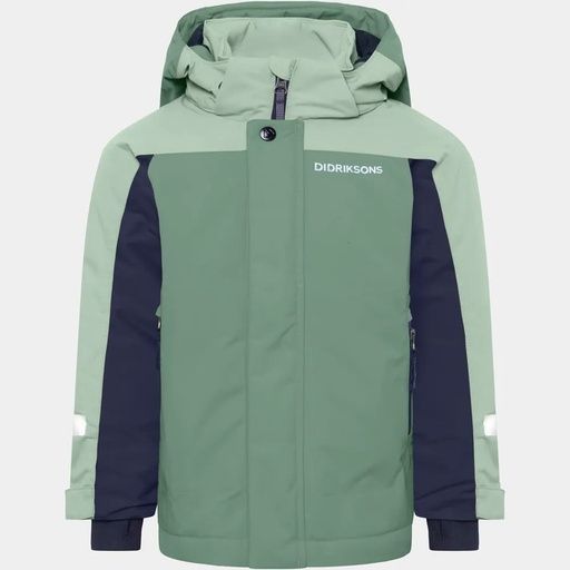 [01-38578.12] Wetterfeste Kinder-Winterjacke (Grün, 90)