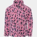 Kinder Fleecejacke Allover-Pinguin-Print