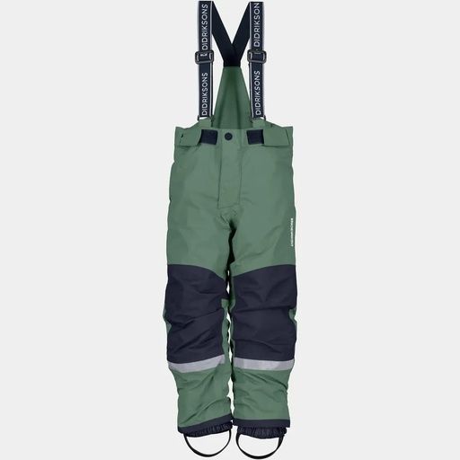 [01-38590.1] Wasserdichte Kinder-Skihose verlängerbar (Grün, 90)