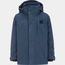 Schlichte wasserfeste Winterjacke Teens