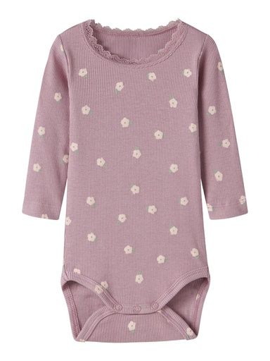 [01-38597.1] Baby Body mit Blumendruck (50)
