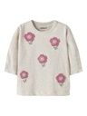 Baby Langarmshirt mit Blumen