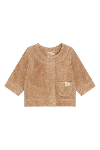 [01-38608.2] Babyjacke aus Ribvelours (Braun, 62)