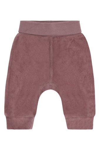 [01-38609.1] Weiche Babyhose aus Ribvelours (Violett, 62)