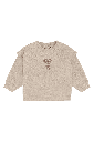 Baby Sweatshirt mit Blumenstickerei