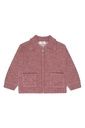 Mädchen Strickjacke mit Kragen