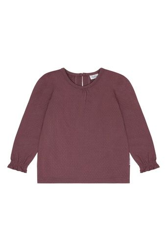 [01-38643.1] Mädchen Langarmshirt mit Struktur (110)