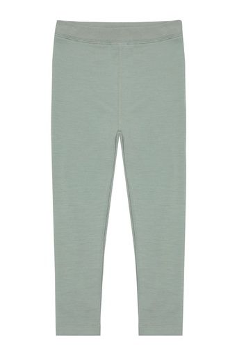 [01-38653.10] Warme Mädchen Leggings aus Merinowolle (Hellgrün, 122)