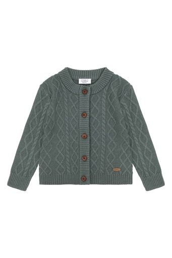 [01-38668.1] Strickjacke aus Merinowolle Struktur (92)