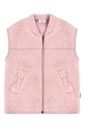 Weiche Weste aus Wollfleece