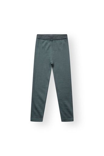 [01-38672.11] Wolle-Bambus Leggings einfarbig (Dunkelgrün, 80)