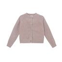 Mädchen-Strickjacke Glitzereffekt